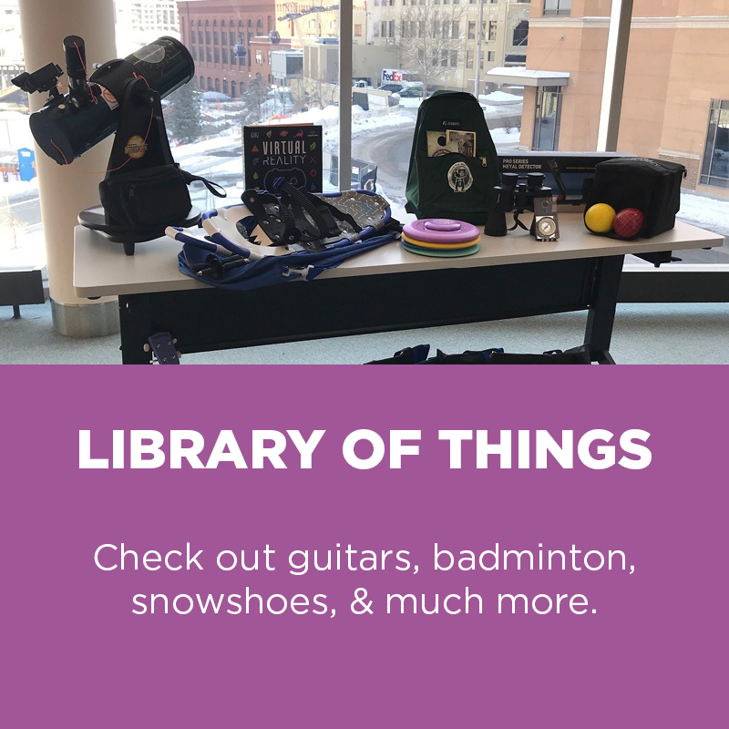 Check out guitars, badminton, snowshoes, and more